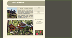 Desktop Screenshot of centralnursery.com